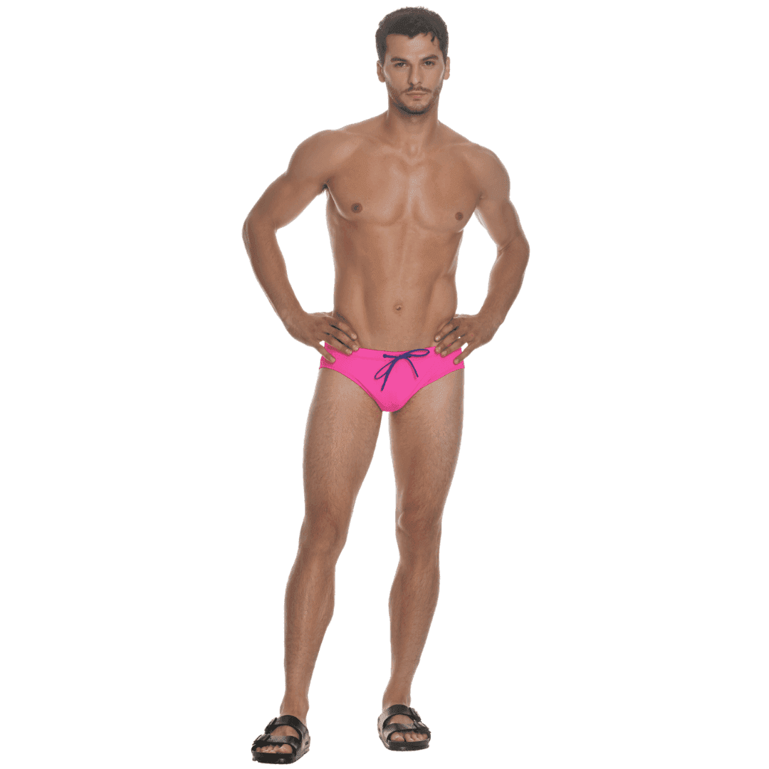 Pink on sale swim briefs